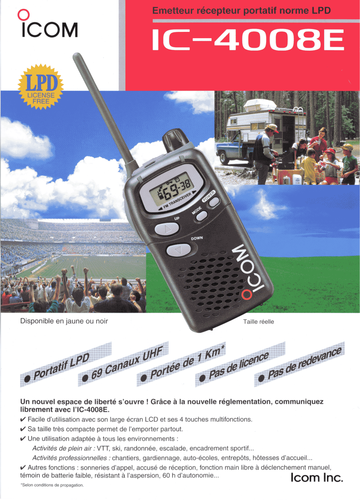 ICOM IC-4008E User Manual