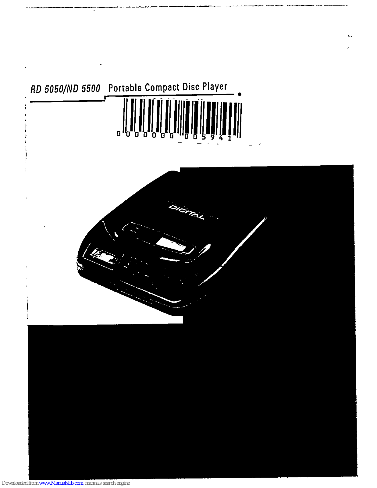 Philips RD 5050, ND 5500 Operating Manual