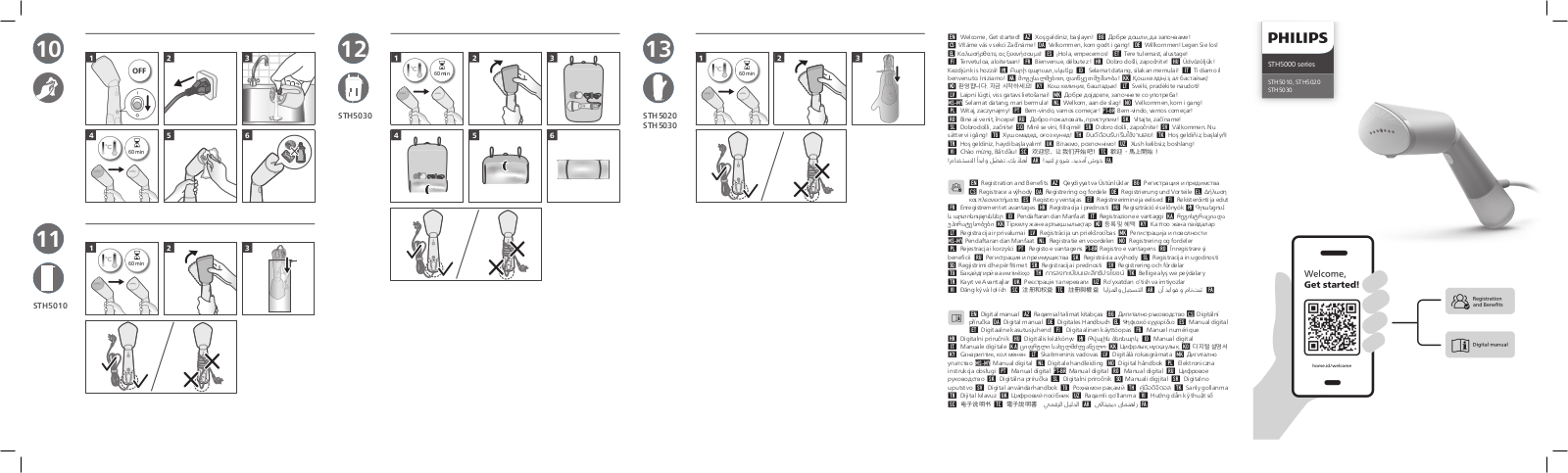 Philips STH5010, STH5020, STH5030 Quick start guide - ManualMachine.com