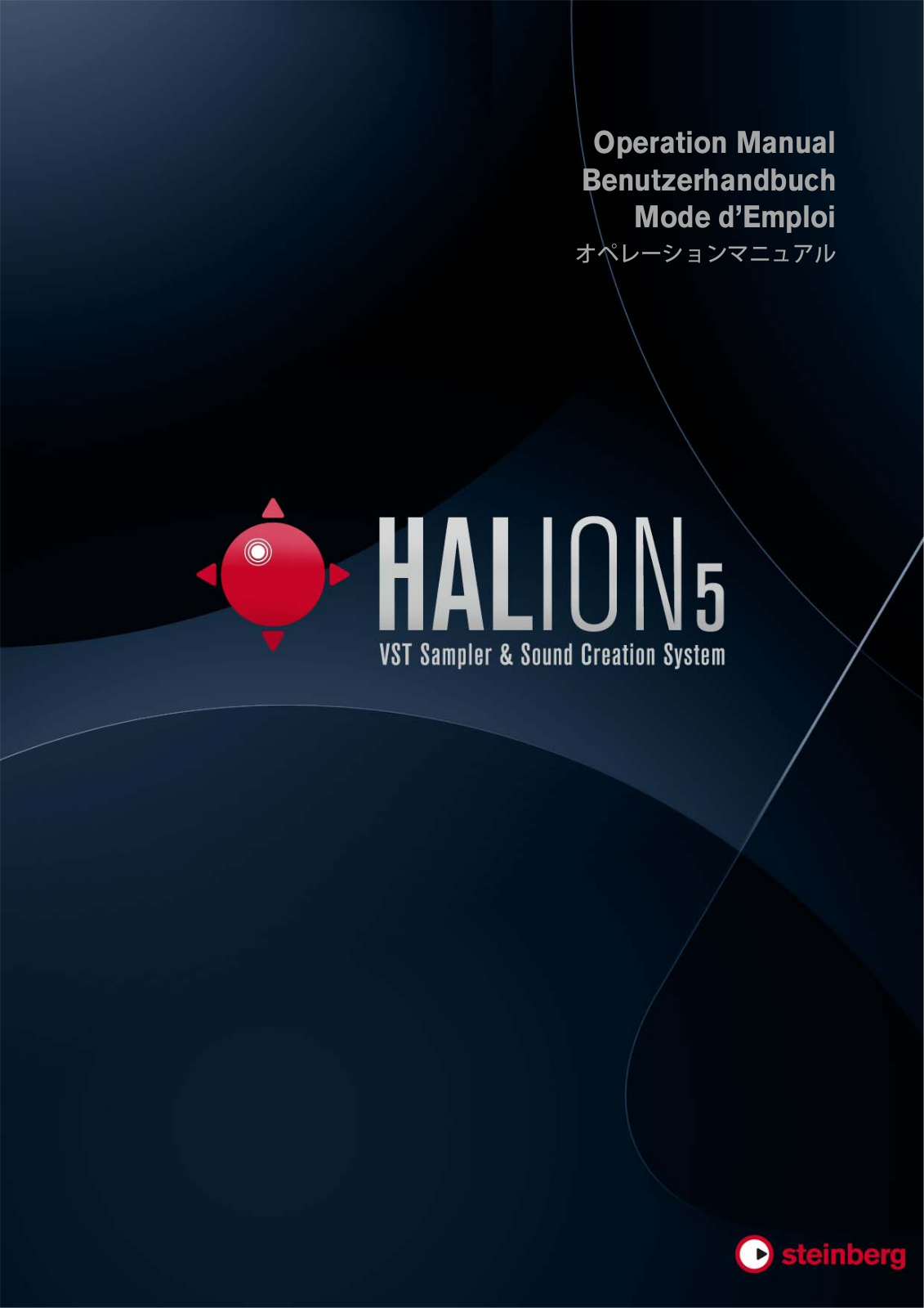 STEINBERG HALion 5, HALion - 5.0 Instruction Manual