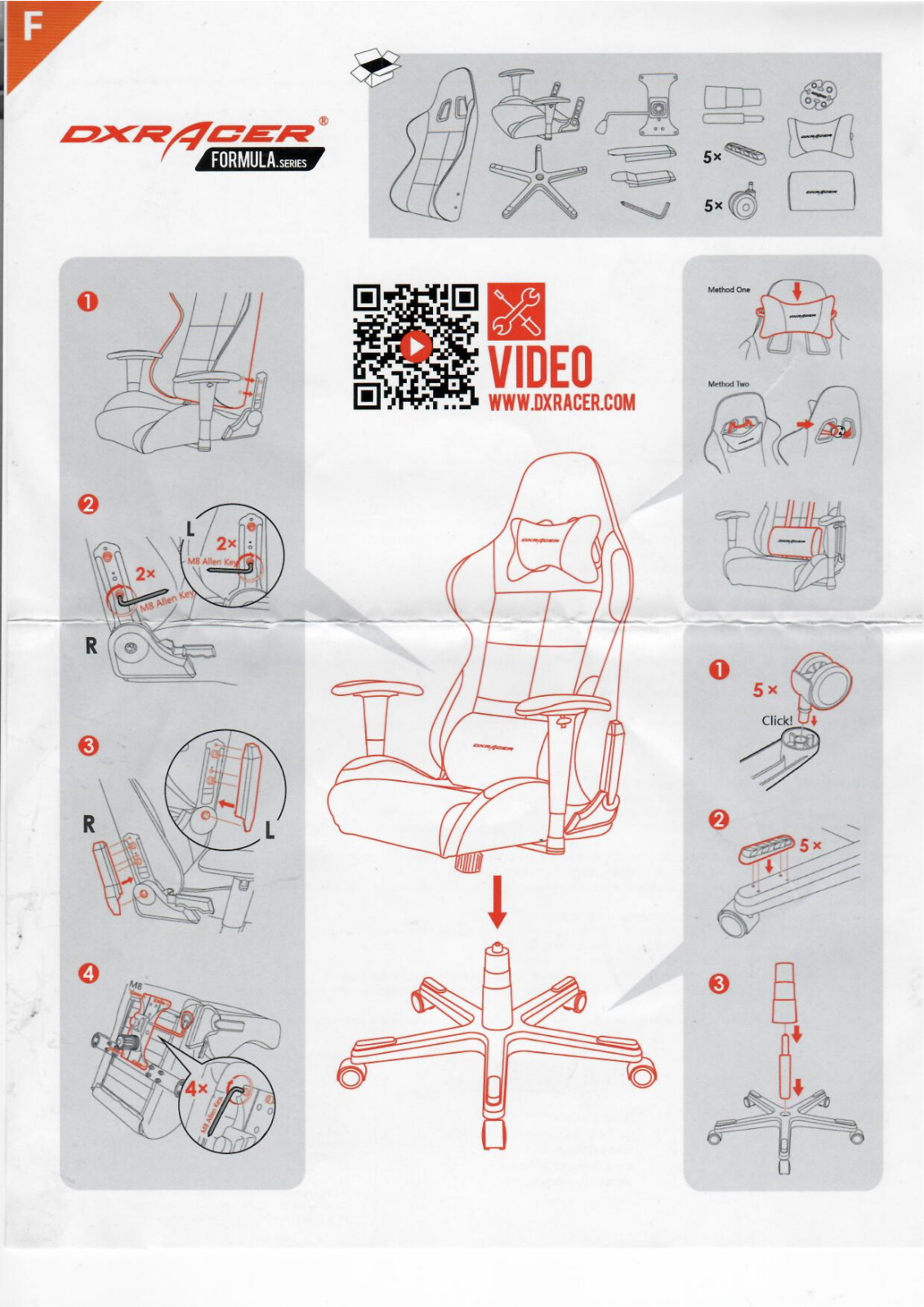 DXRacer Formula User Manual