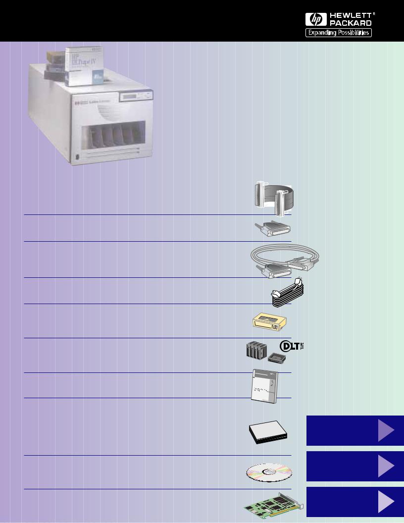 Hp SURESTORE DLT 418, SURESTORE DLT 718, SURESTORE DLT 818 User Manual