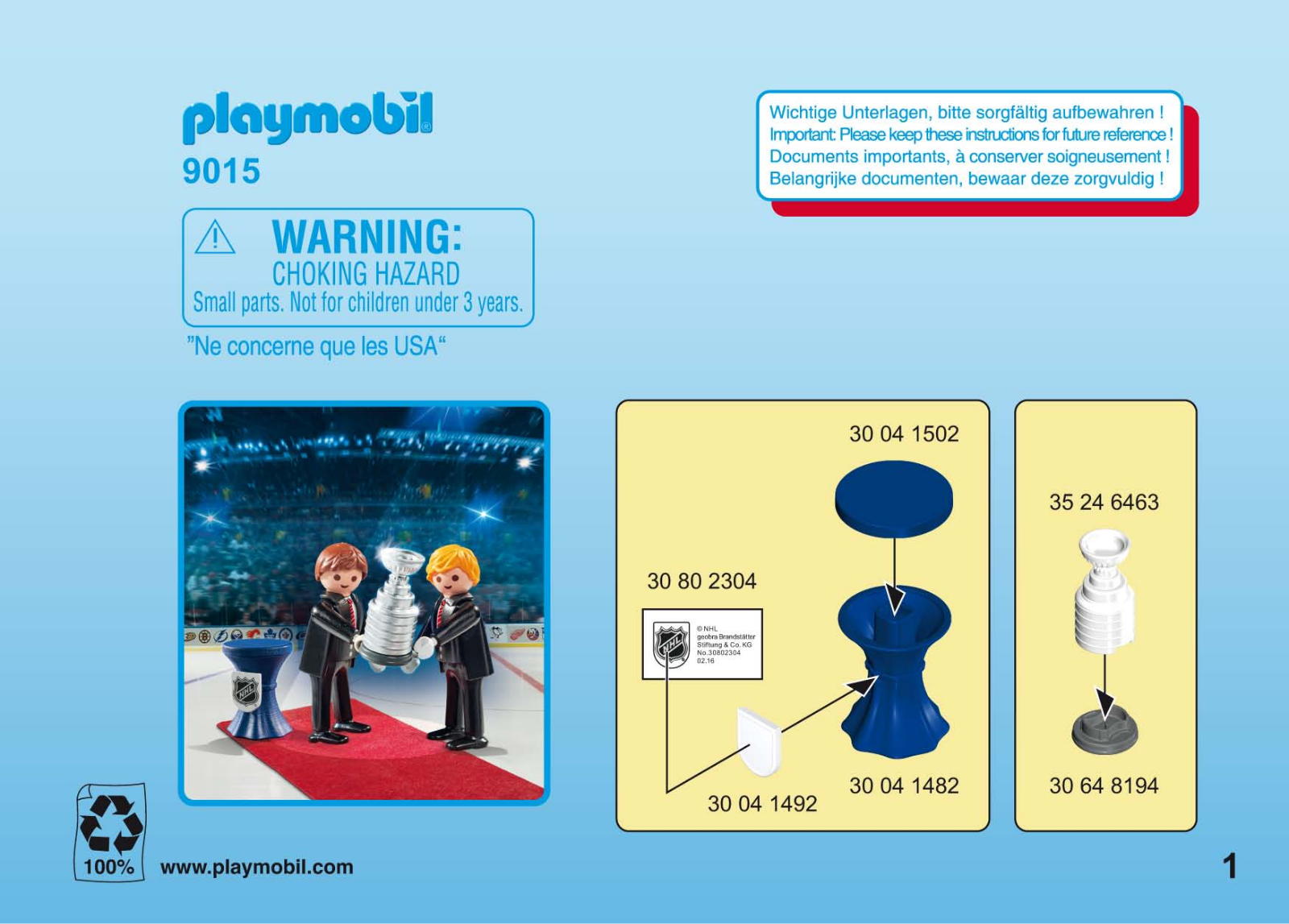 playmobil 9015 Instructions