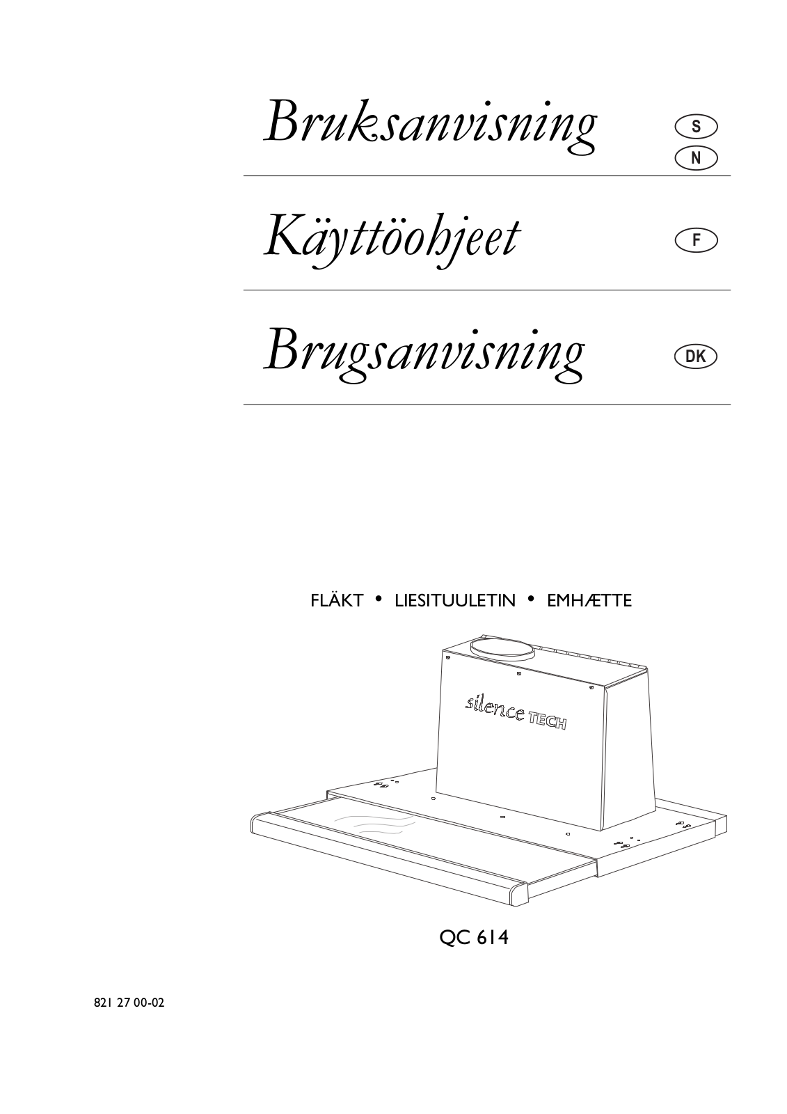 Husqvarna QC614X, QC614W User Manual