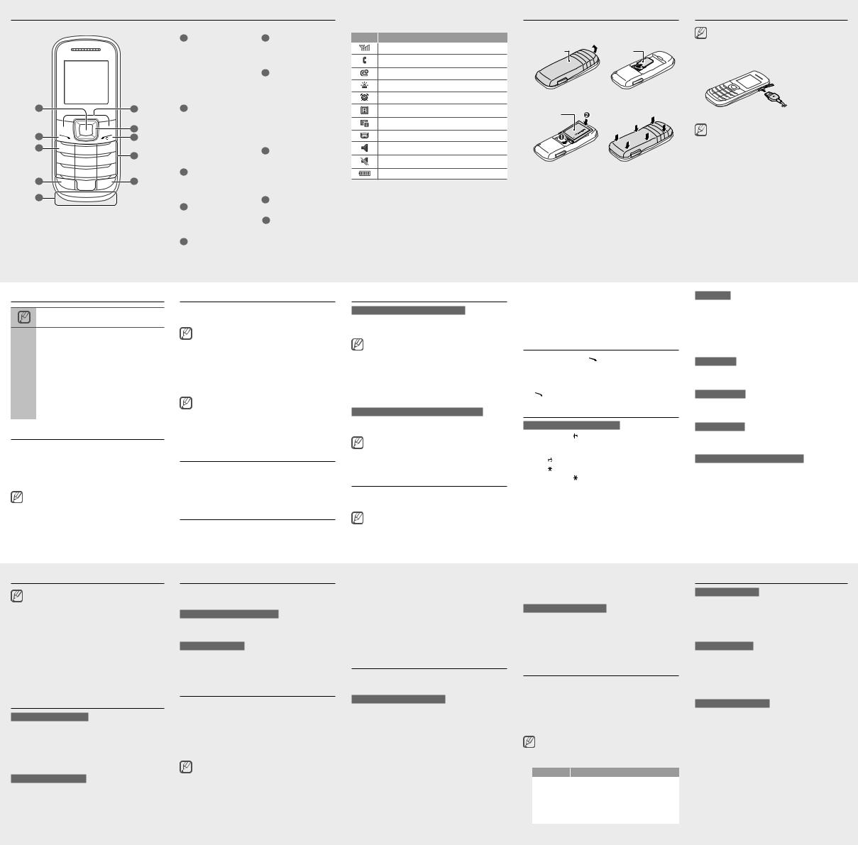 Samsung GT-E1205I User Manual