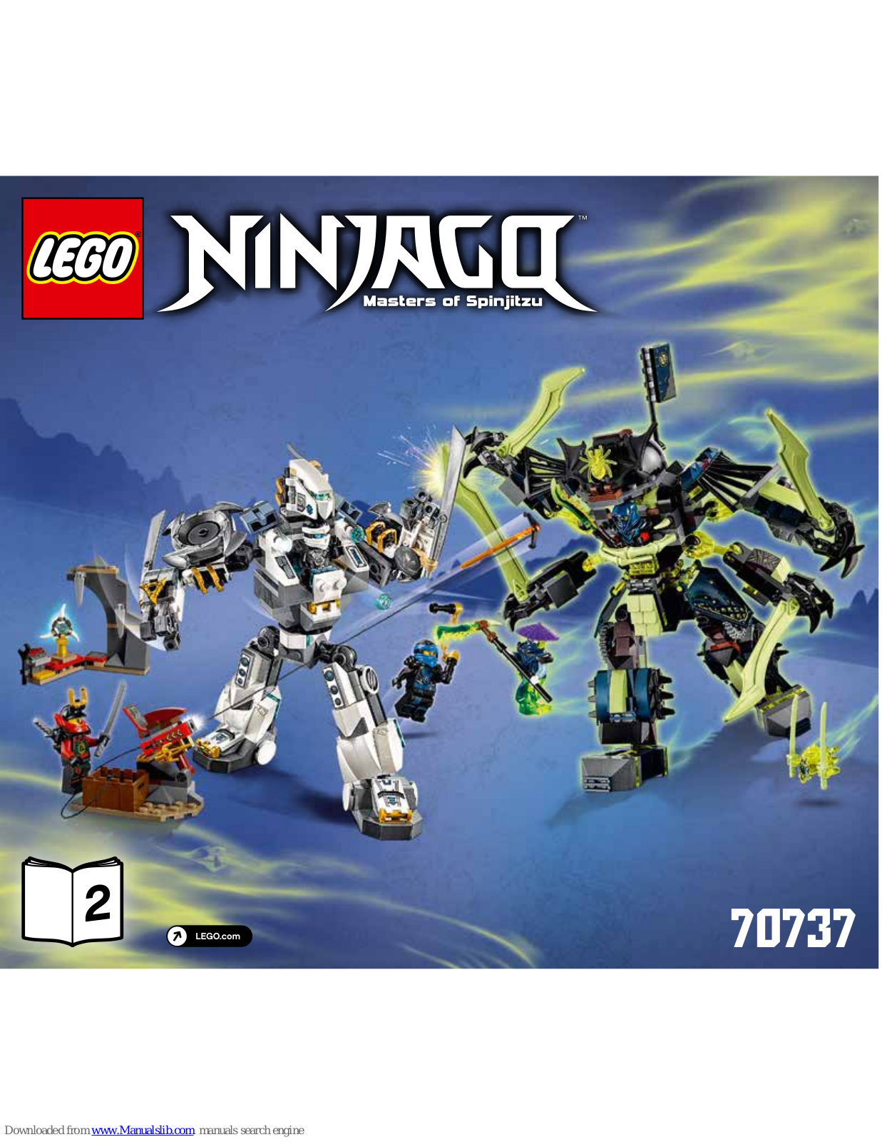 LEGO 70737 Ninjaga Assembly Manual