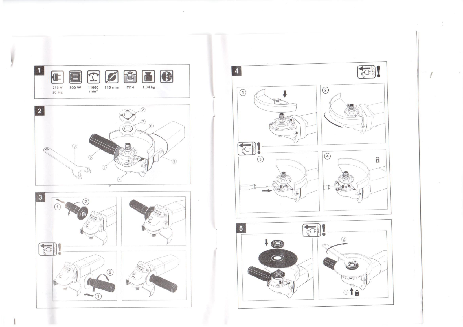 Defort DAG-500-B User Manual