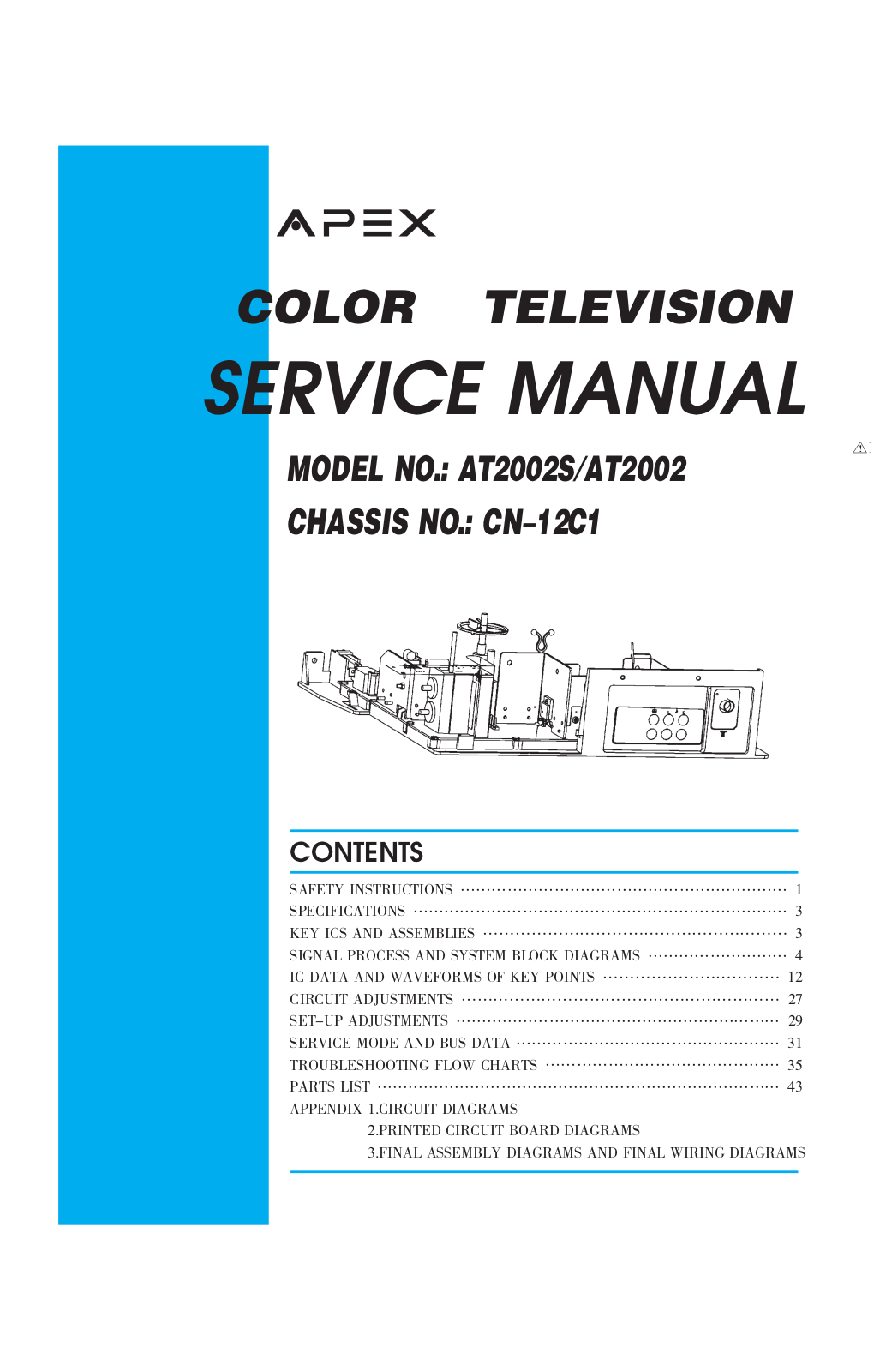 Apex AT2002S, AT2002 User Manual