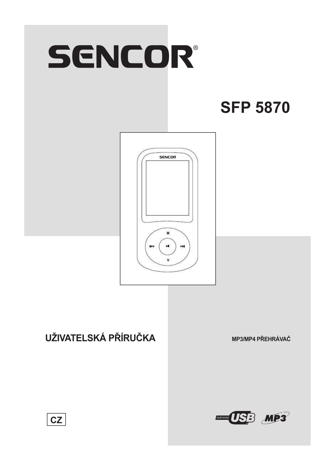 Sencor SFP 5870 BYL User Manual