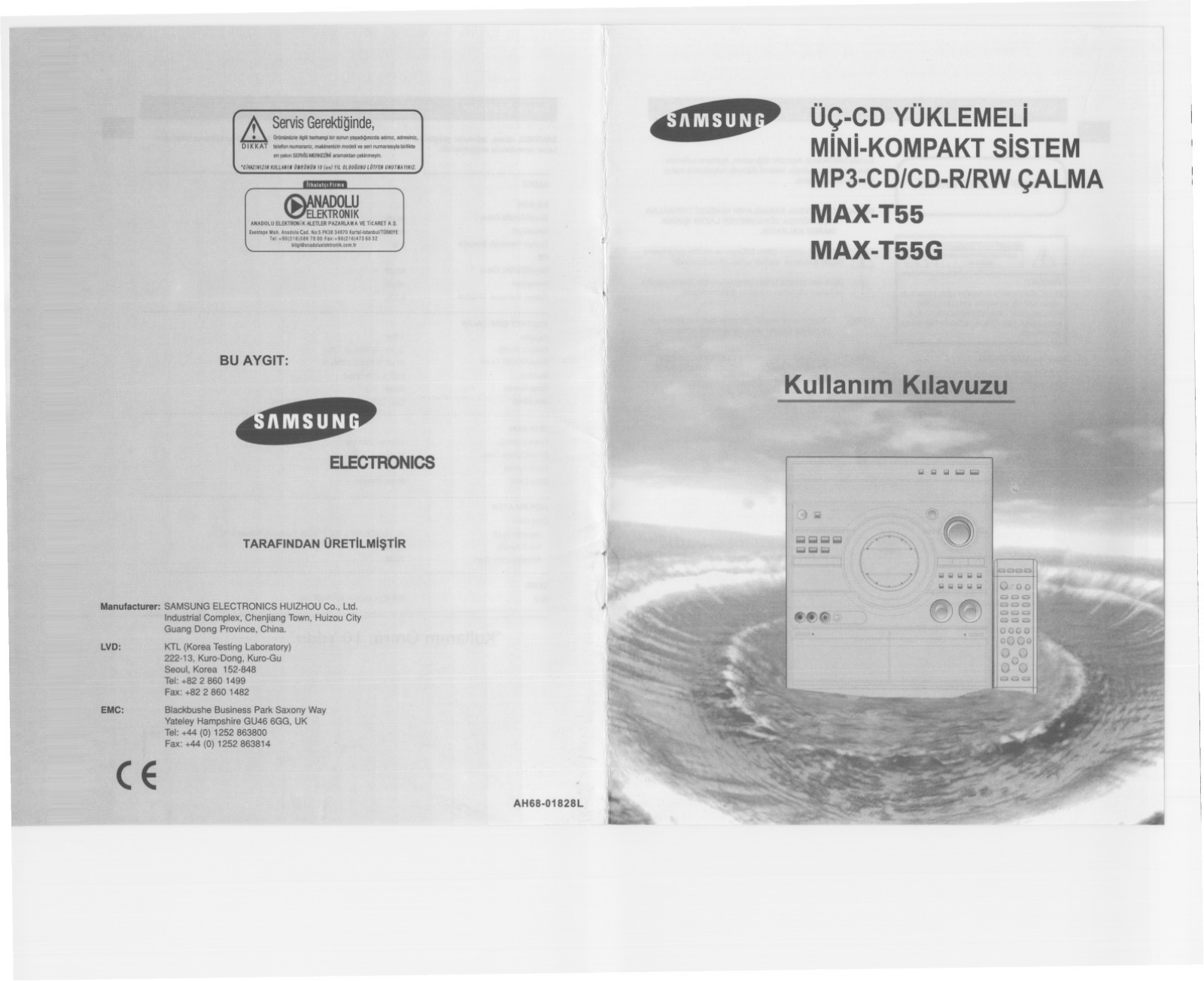 Samsung MAX-T55 User Manual