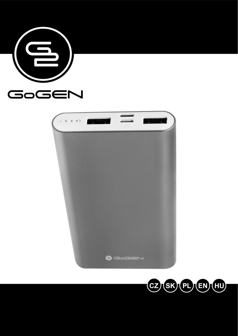 GoGEN PB100004GR, PB100004RW User Manual