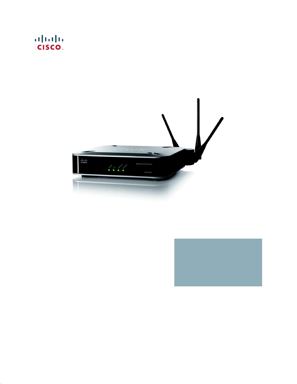 Cisco WAP4410N User Manual