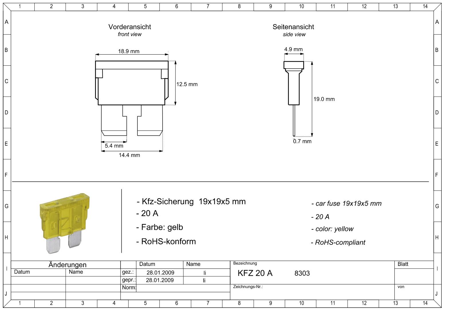 Datasheet FKS 20A Datasheet (FREI) - ManualMachine.com