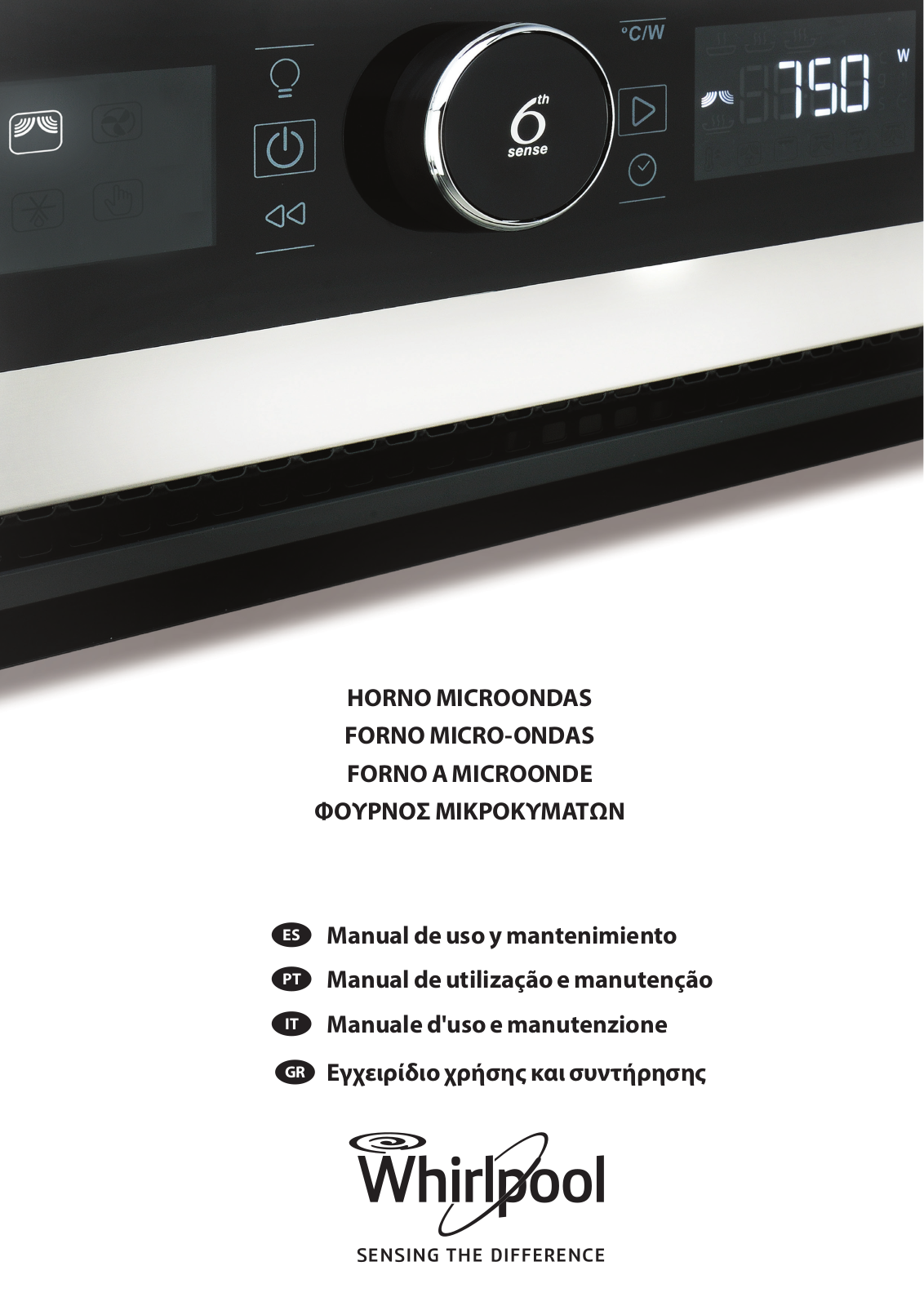 Whirlpool AMW 508/IX MANUAL DE INSTRUÇÕES