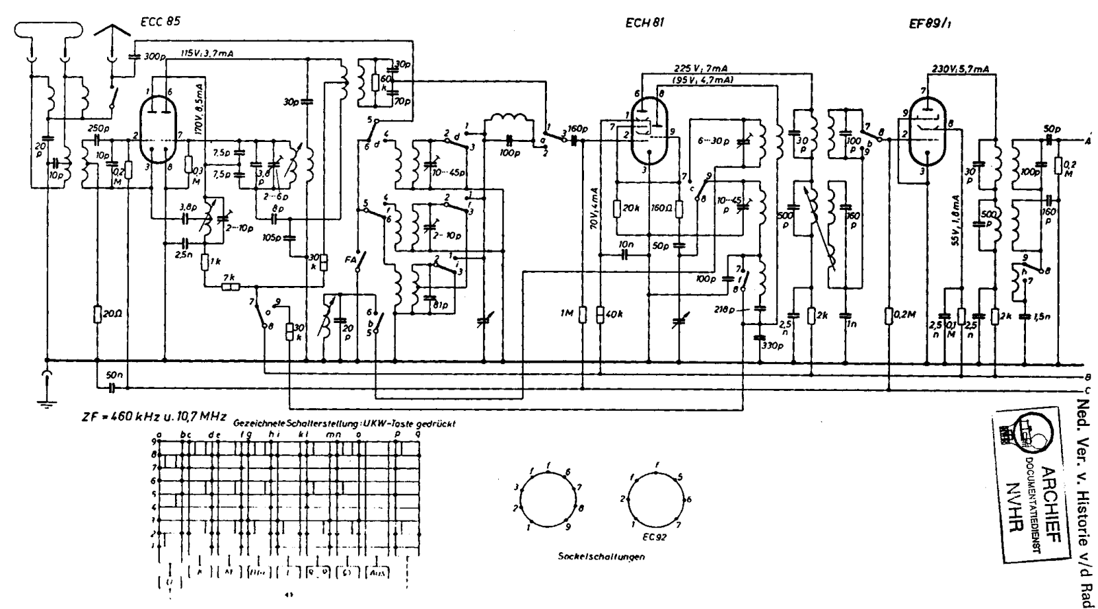 AEG 3084wd schematic