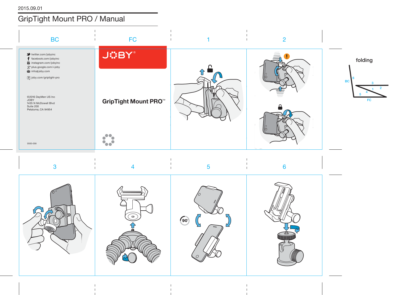 Joby JB01390 Users Manual