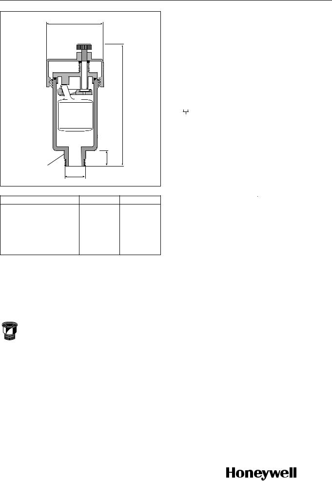 Honeywell E121S User Manual