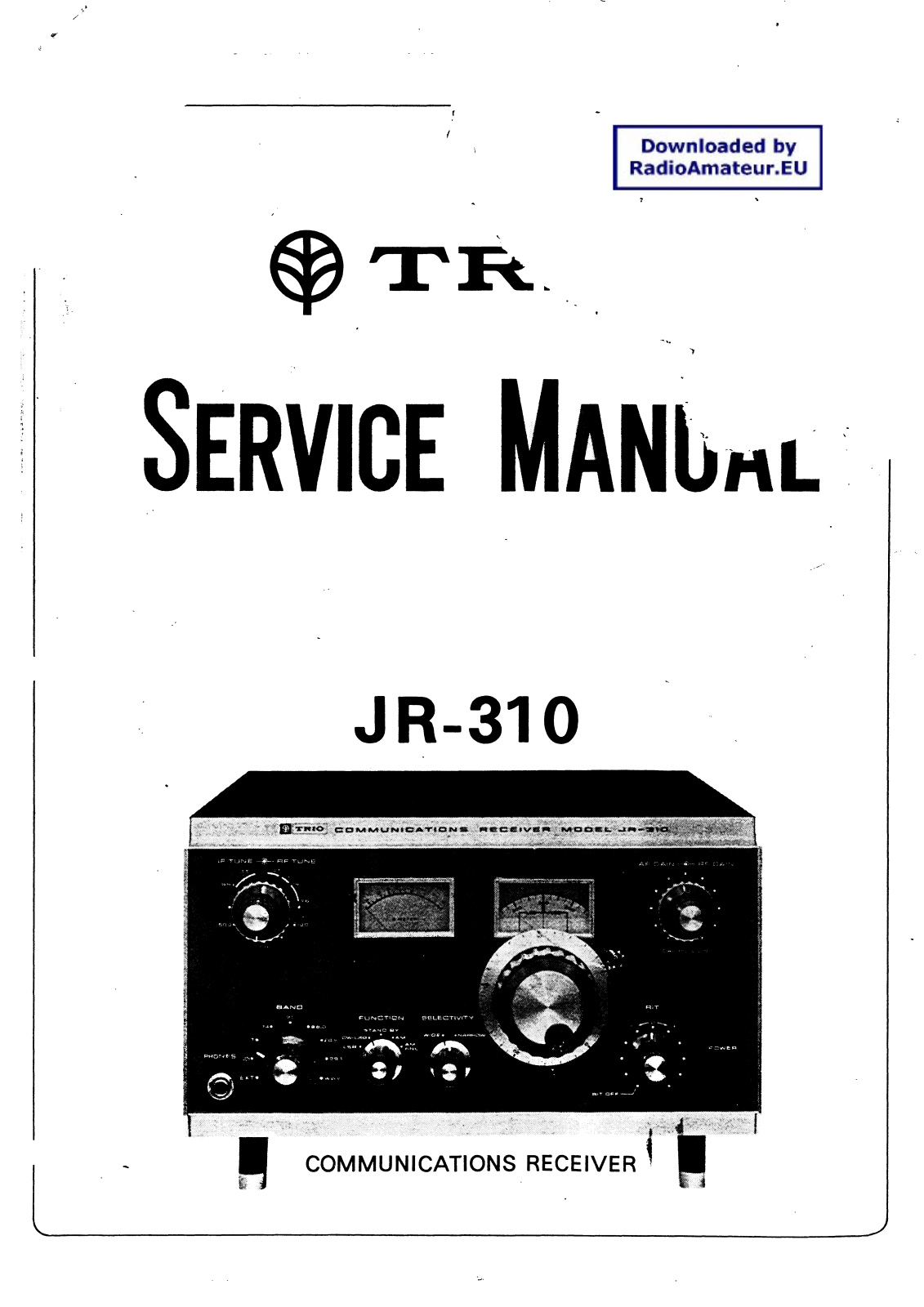 Kenwood JR-310 Service Manual