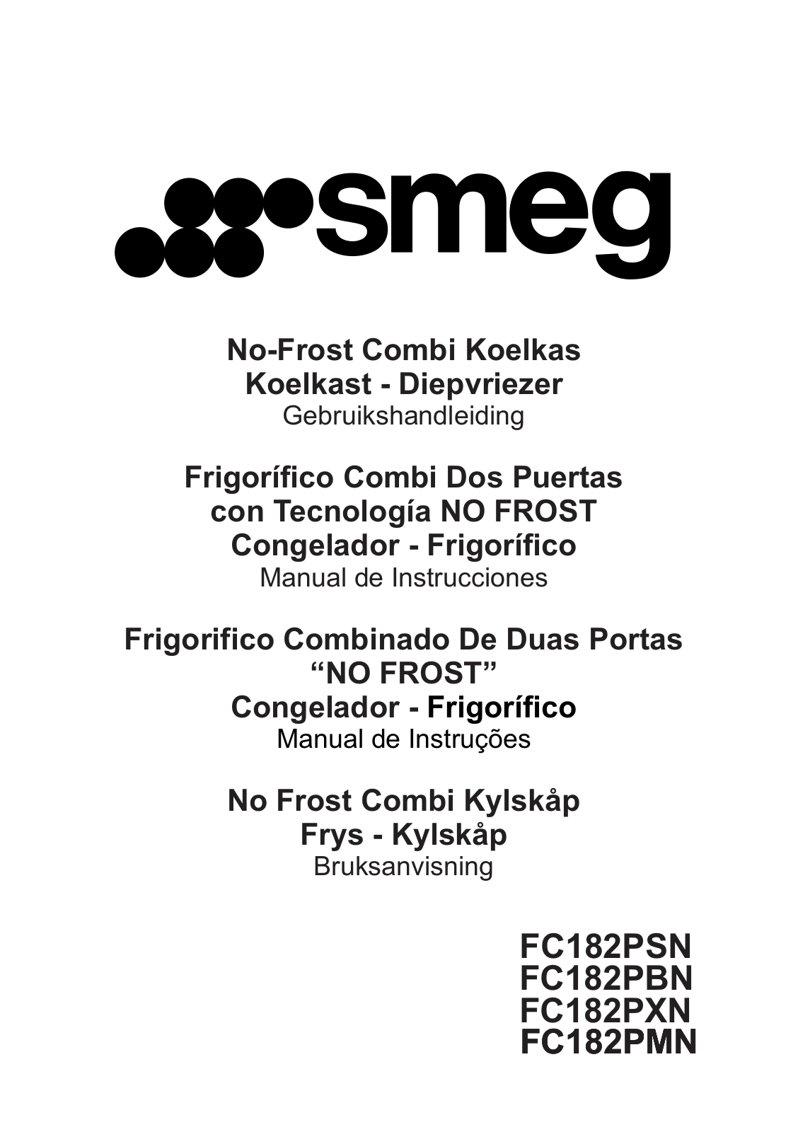 Smeg FC182PXN User Manual