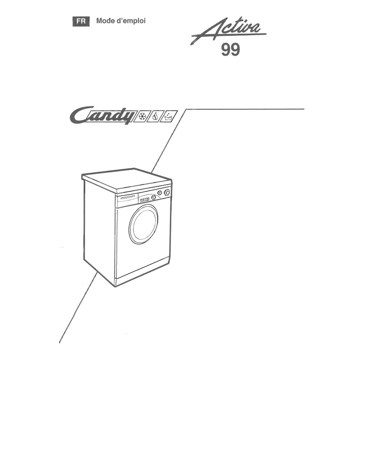 CANDY ACTIVA 99 User Manual