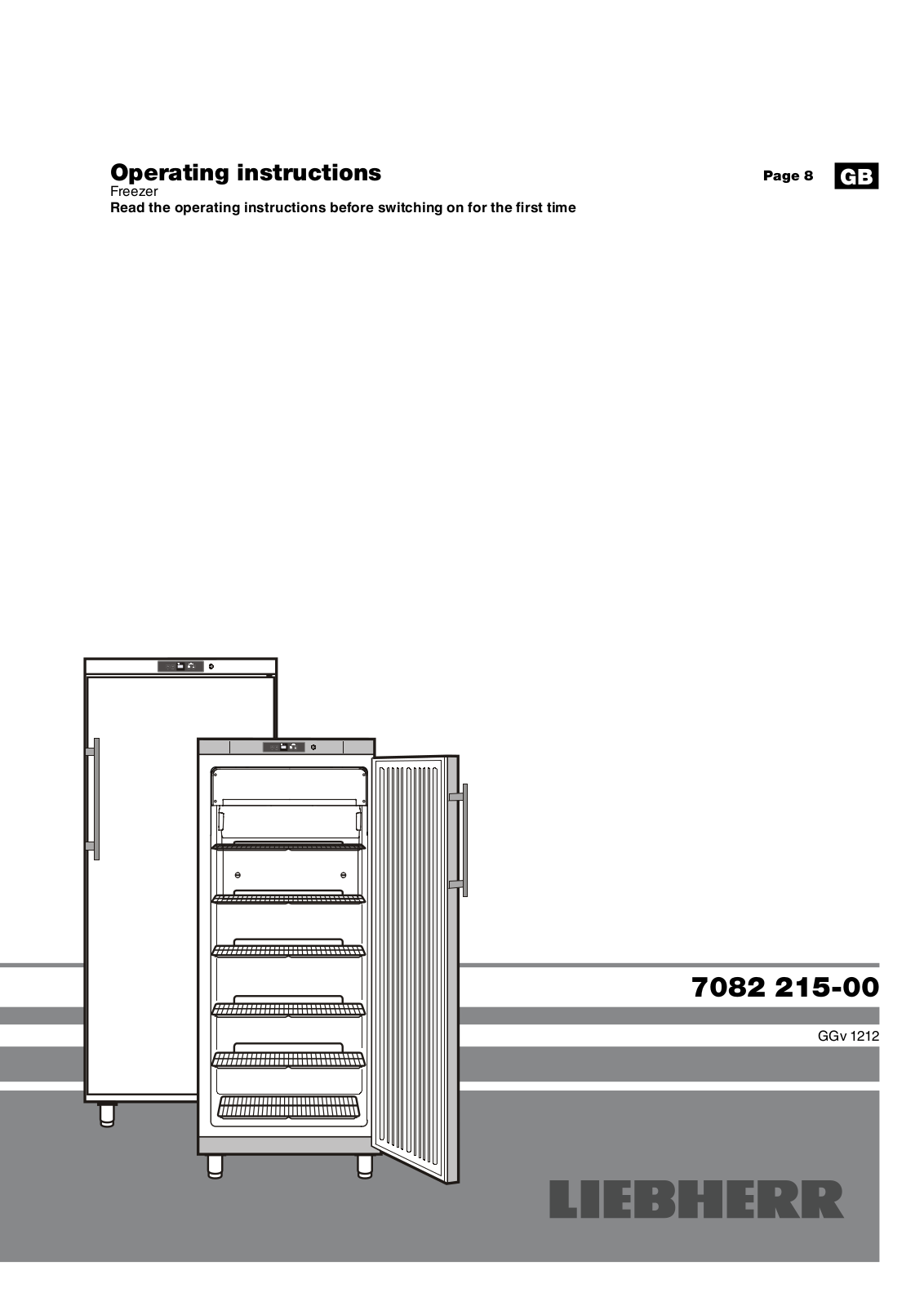 Liebherr GGV 5860 User Manual