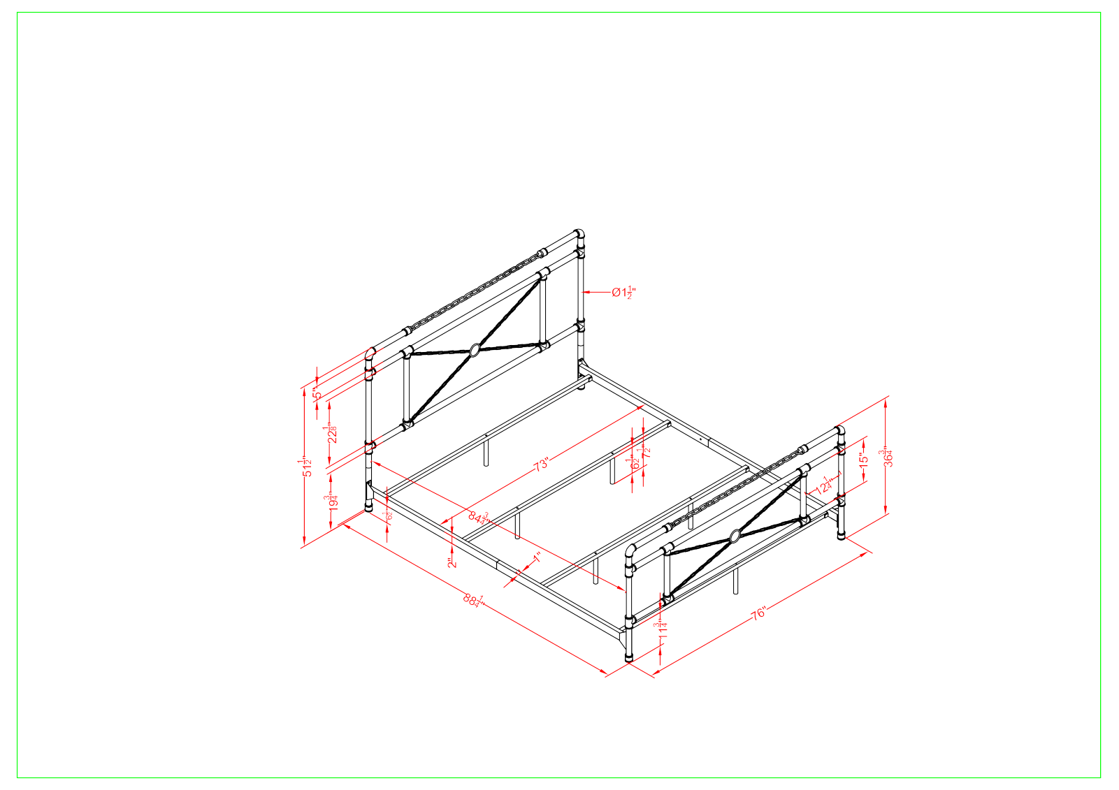 Steelside TADN2952 Dimensions - ManualMachine.com