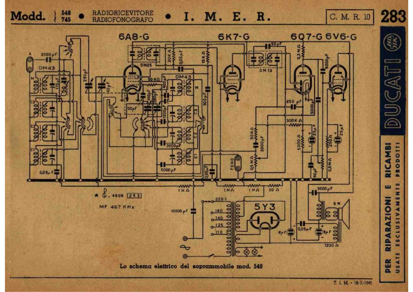 IMER 548 schematic