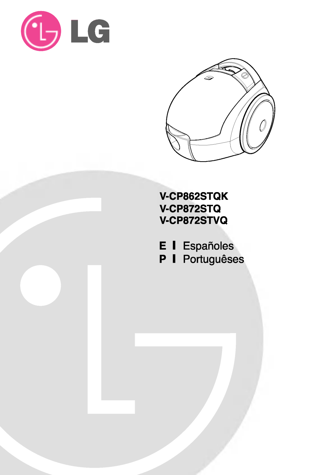 LG VTCP862ST User manual