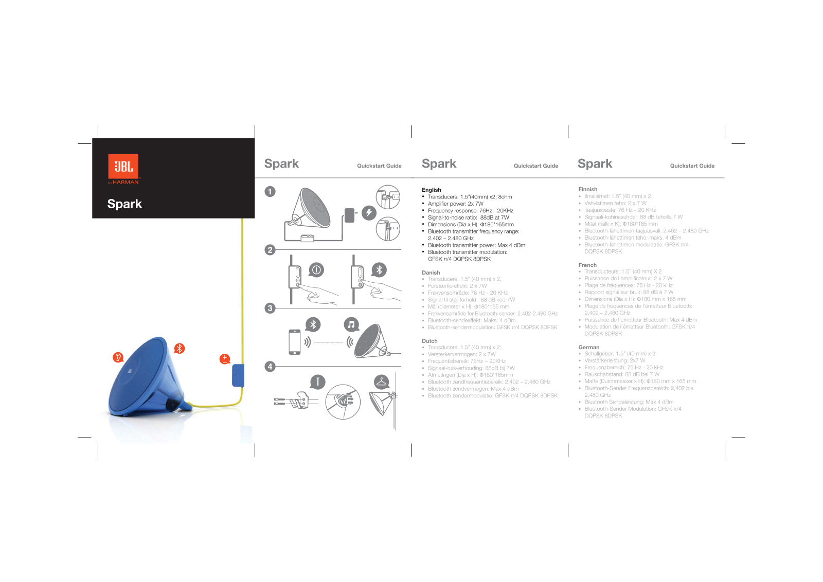 JBL Spark User Manual