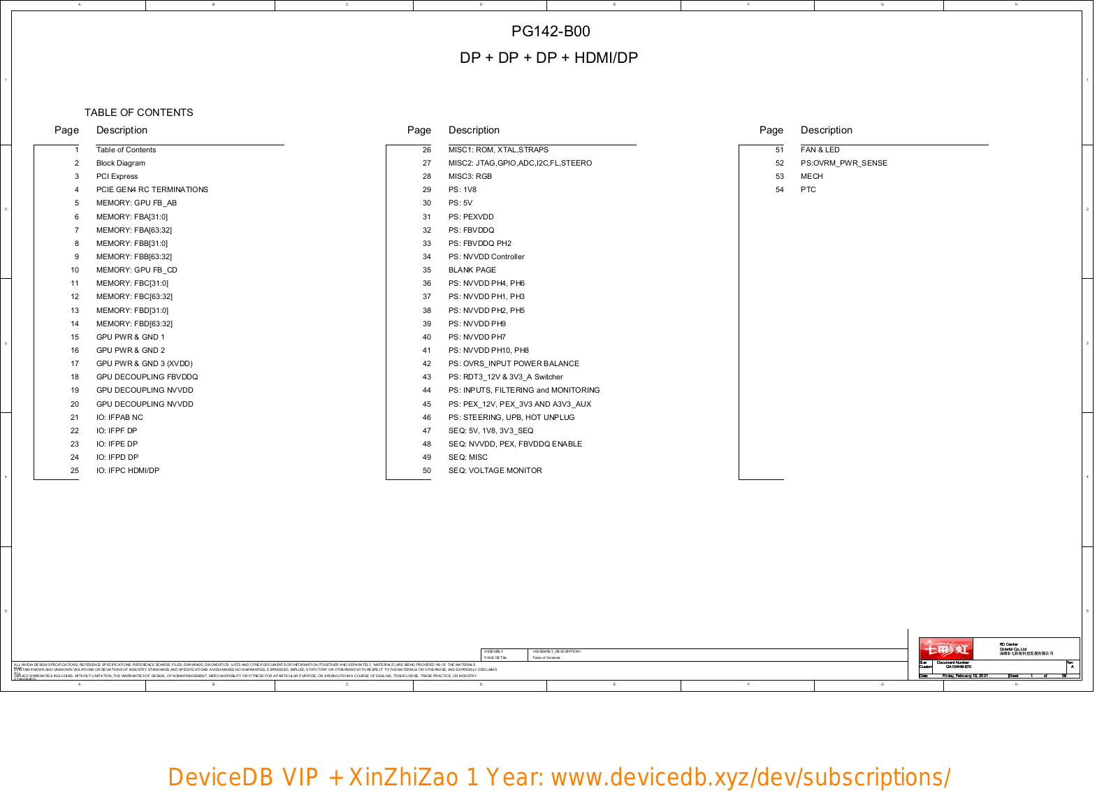 NVIDIA RTX 3070 Schematics