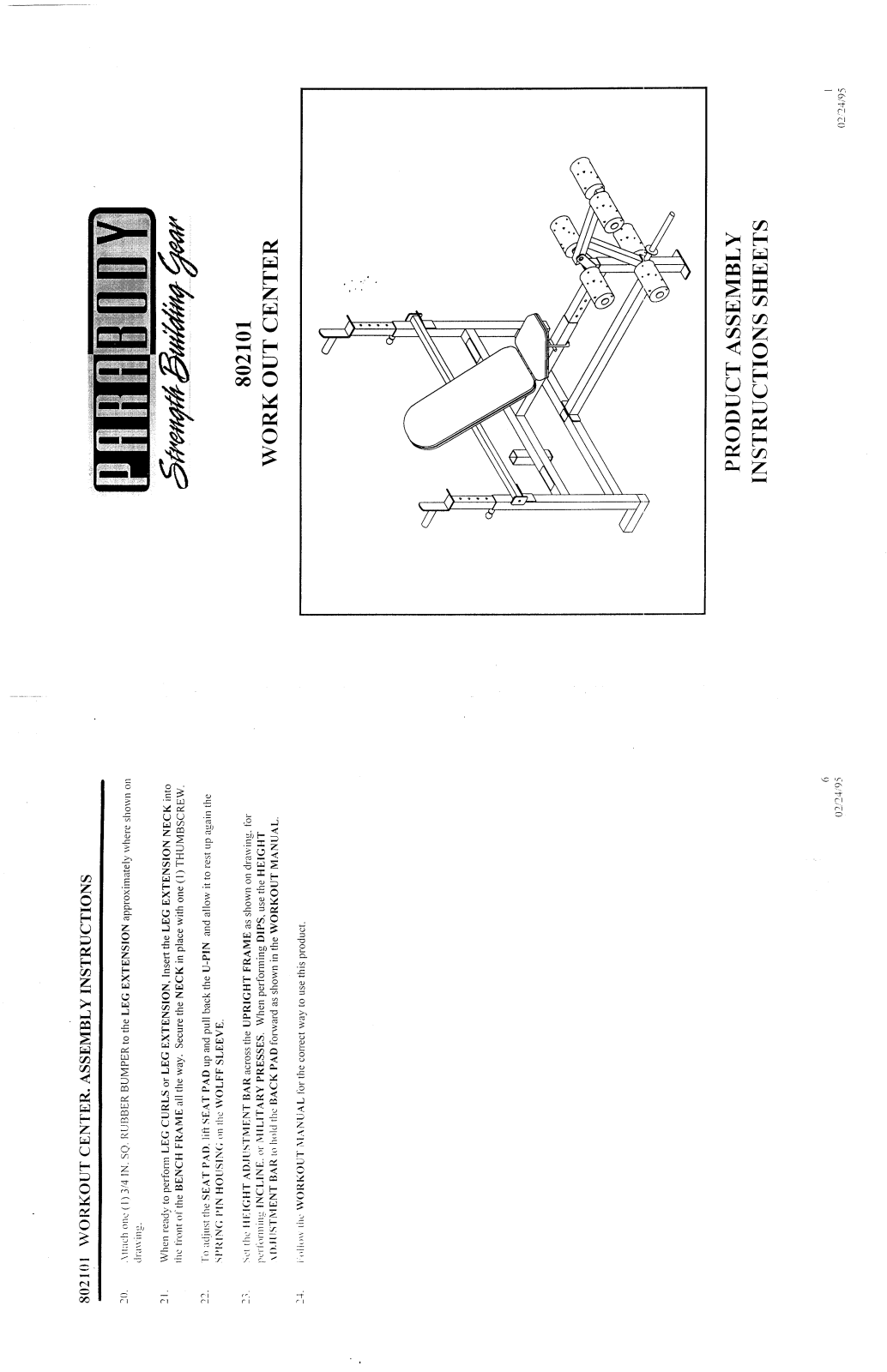 ParaBody 802101 User Manual