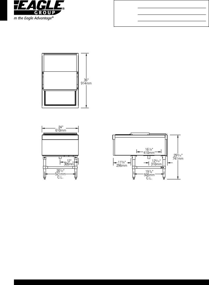 Eagle Group B24PTIC General Manual