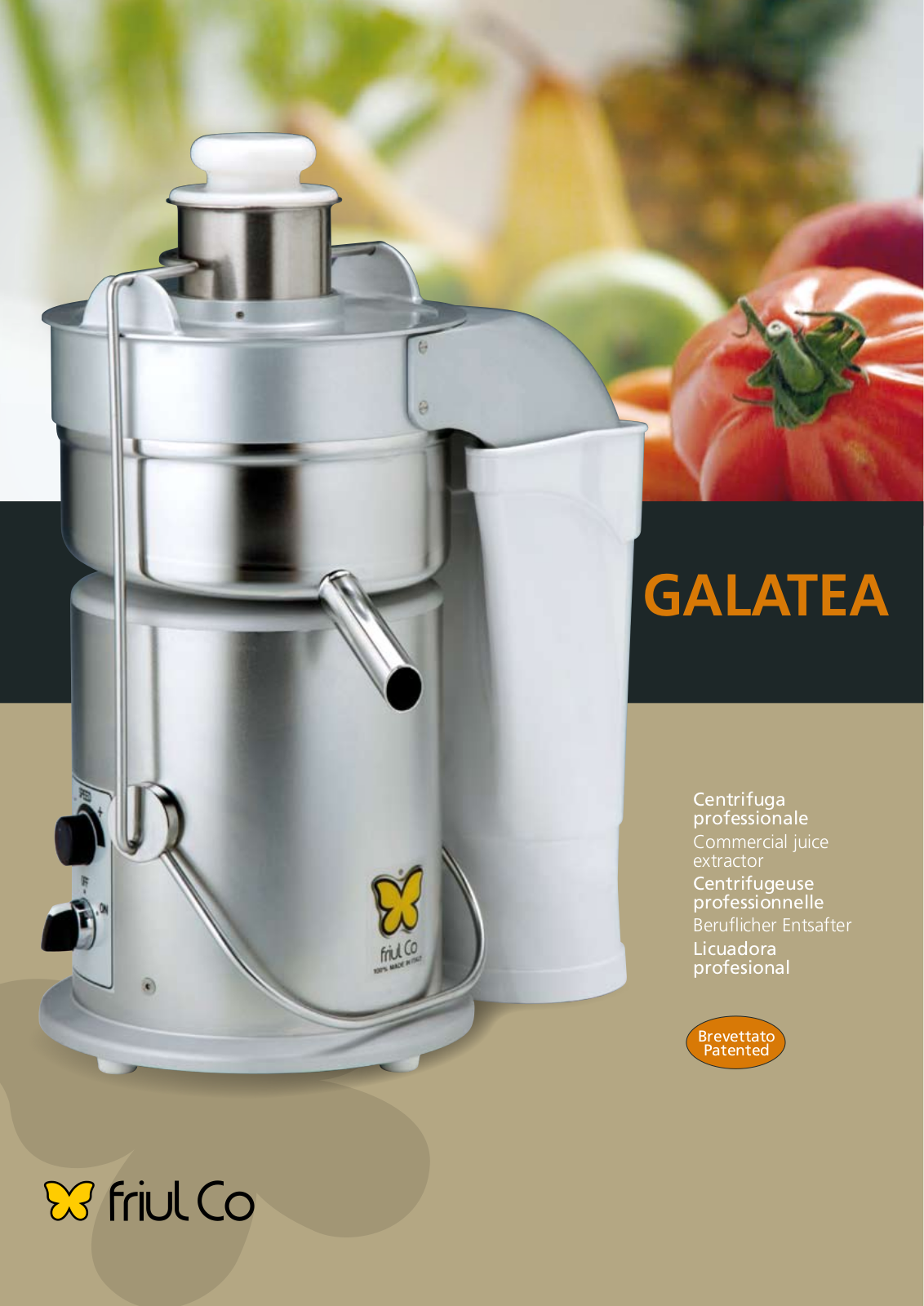 Friul GALATEA User Manual