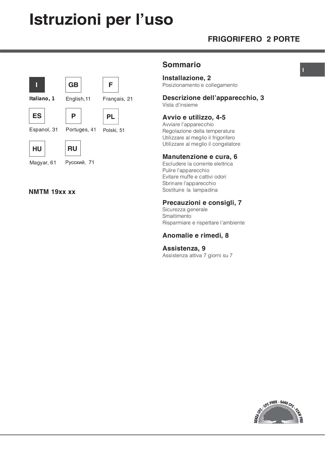 Hotpoint Ariston NMTM192AVWB User Manual