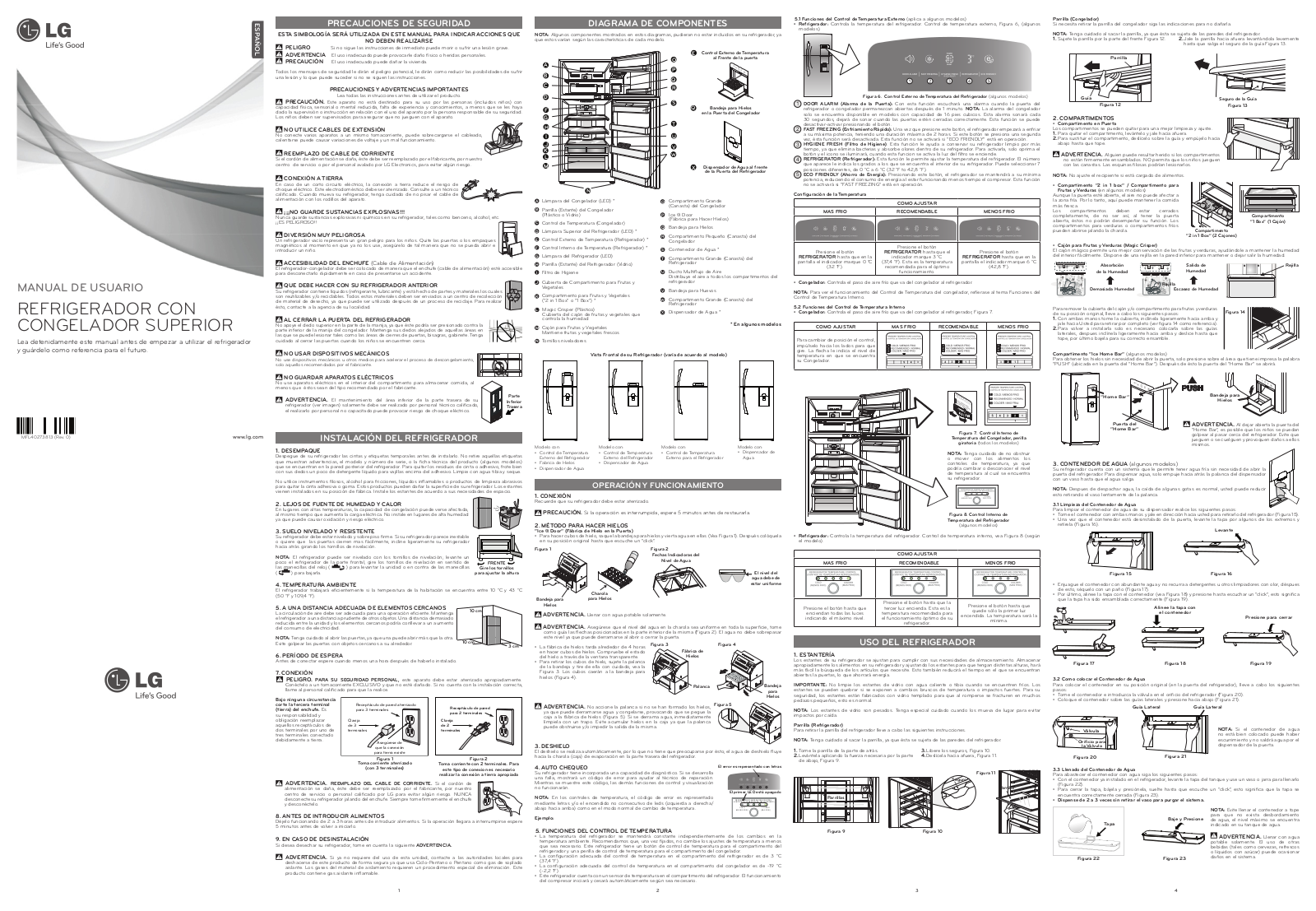 LG GM-S482ULV Owner's Manual