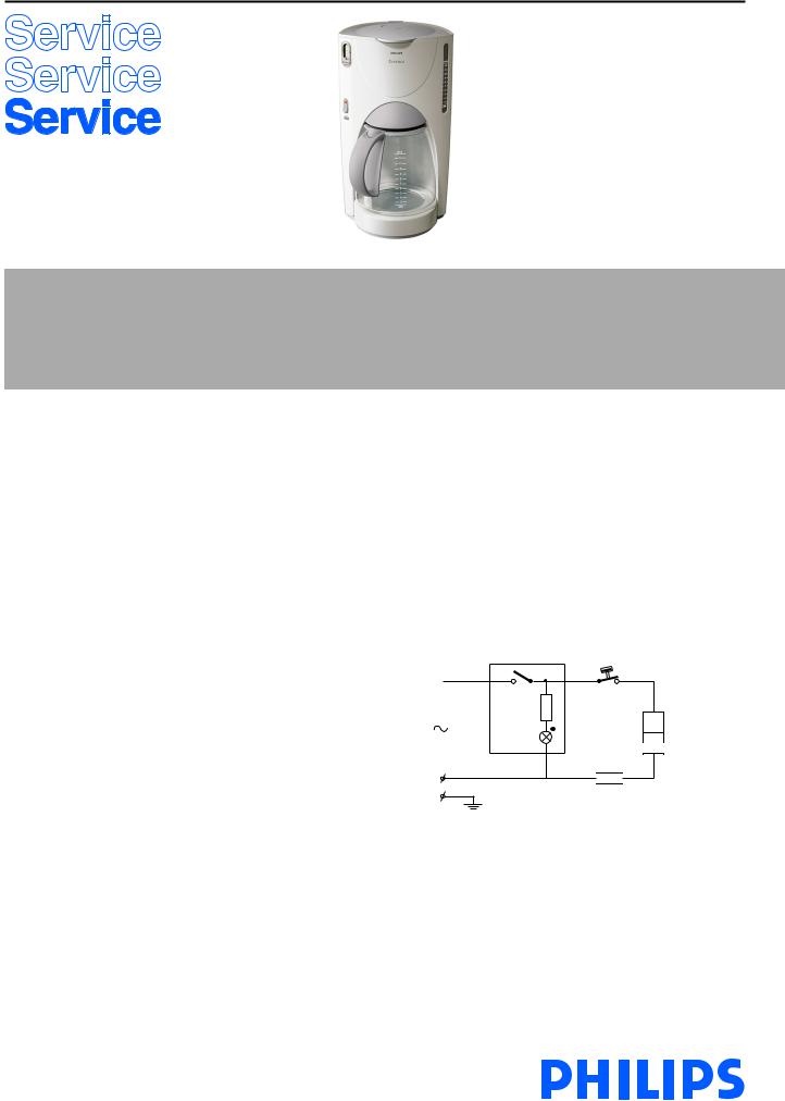 Philips HD762602 Service Manual