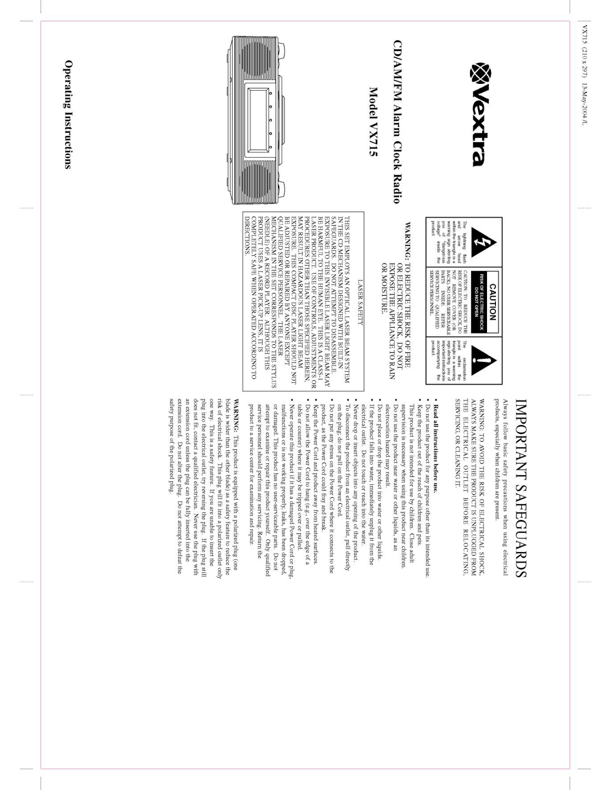 Memorex VX715 User Guide