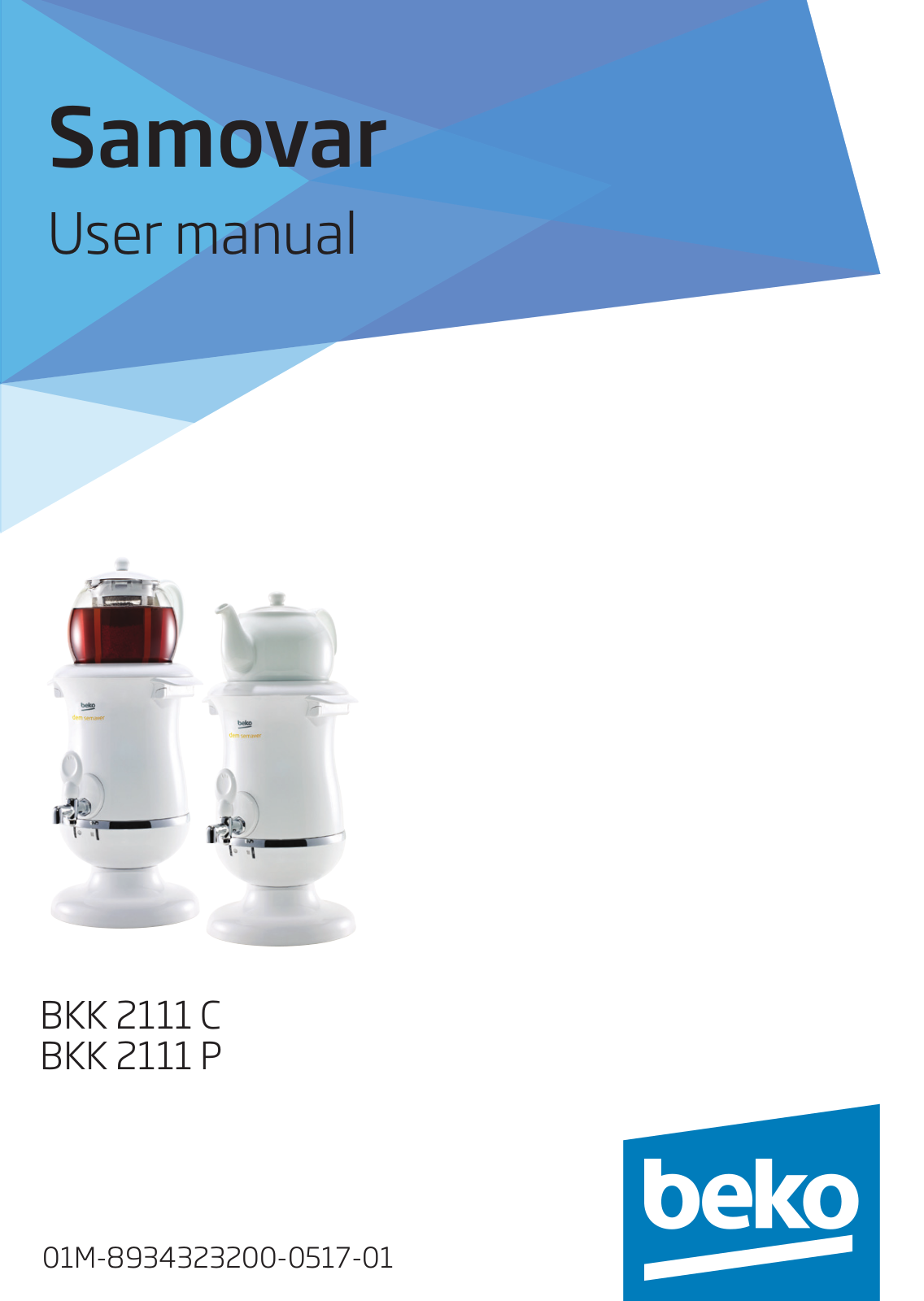 Beko BKK 2111 C, BKK 2111 P User manual