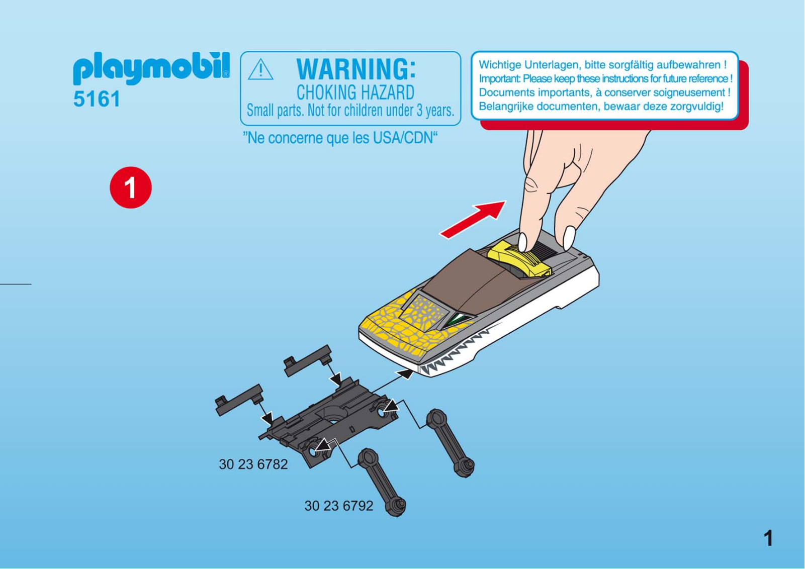 Playmobil 5161 Instructions