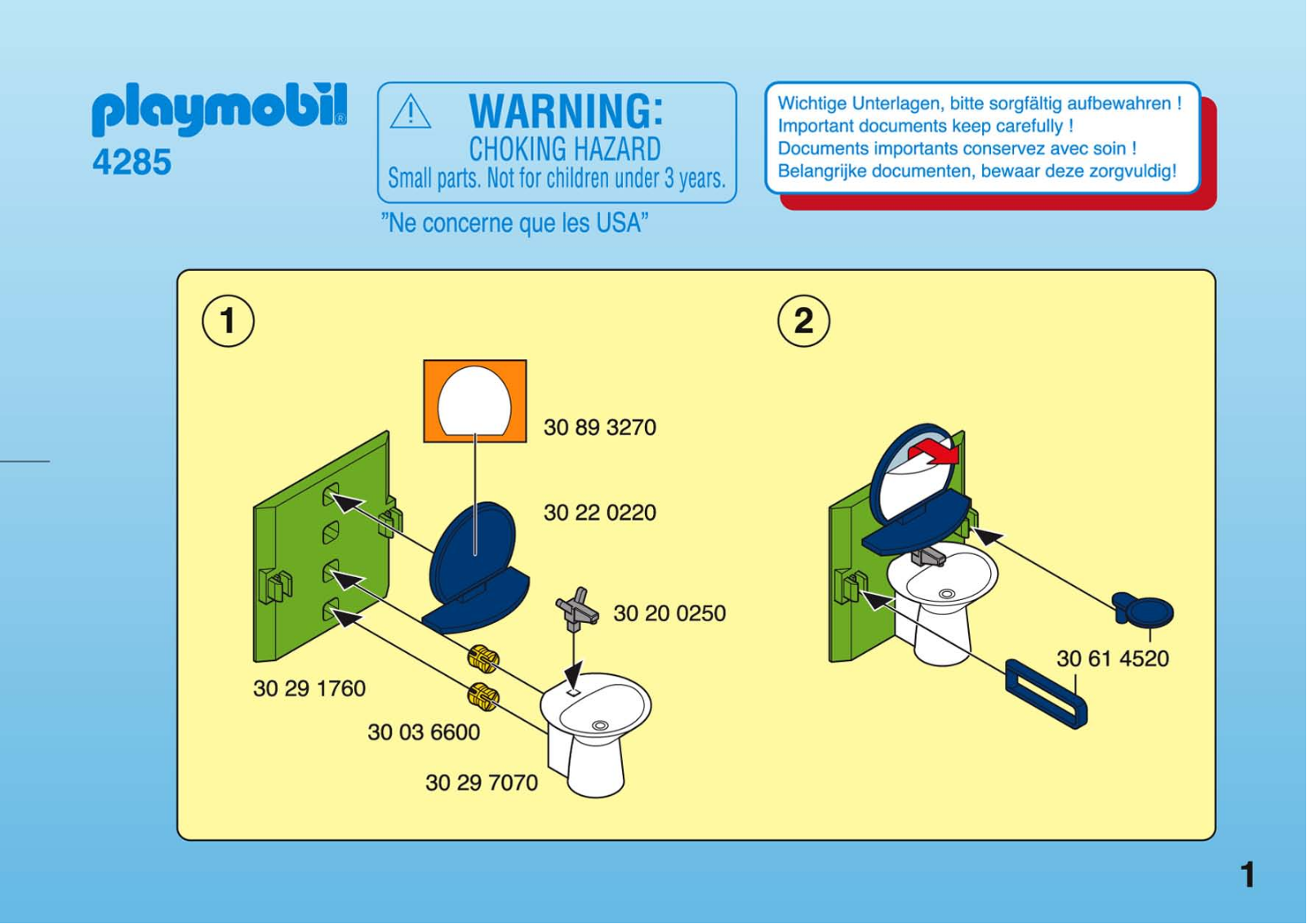 Playmobil 4285 Instructions