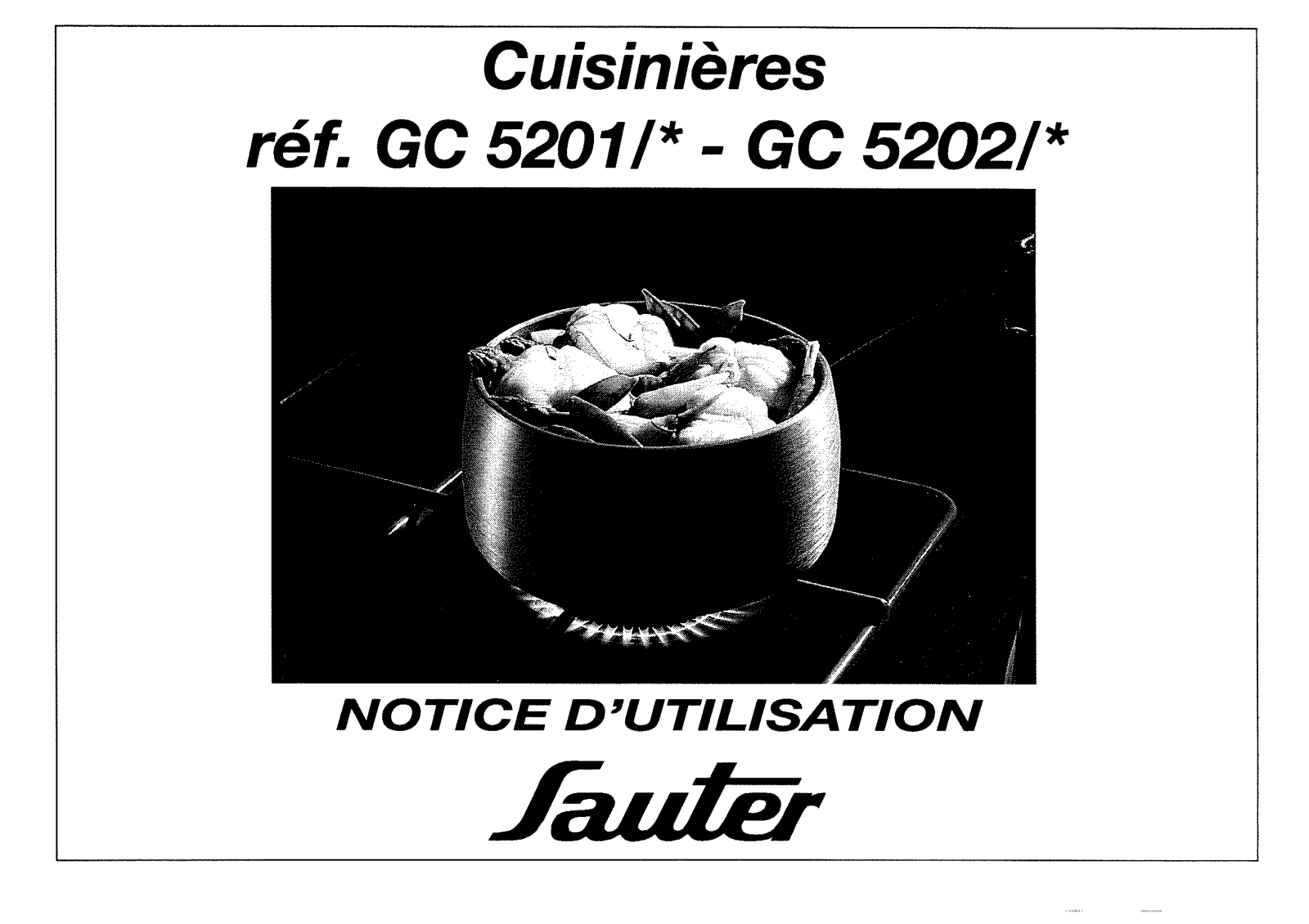 Sauter GC5202, GC5201 User Manual