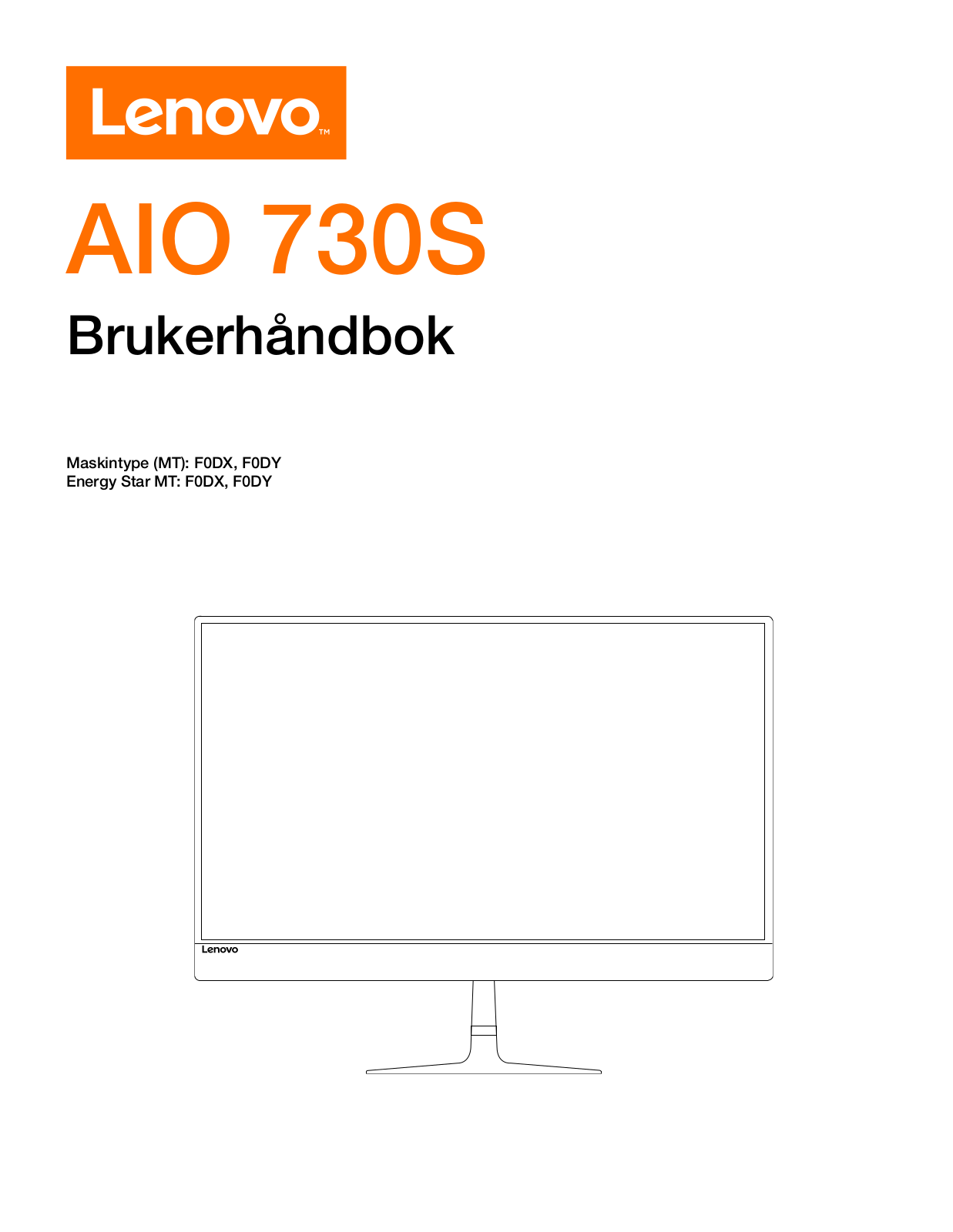 Lenovo ideacenter AIO 730S User Guide