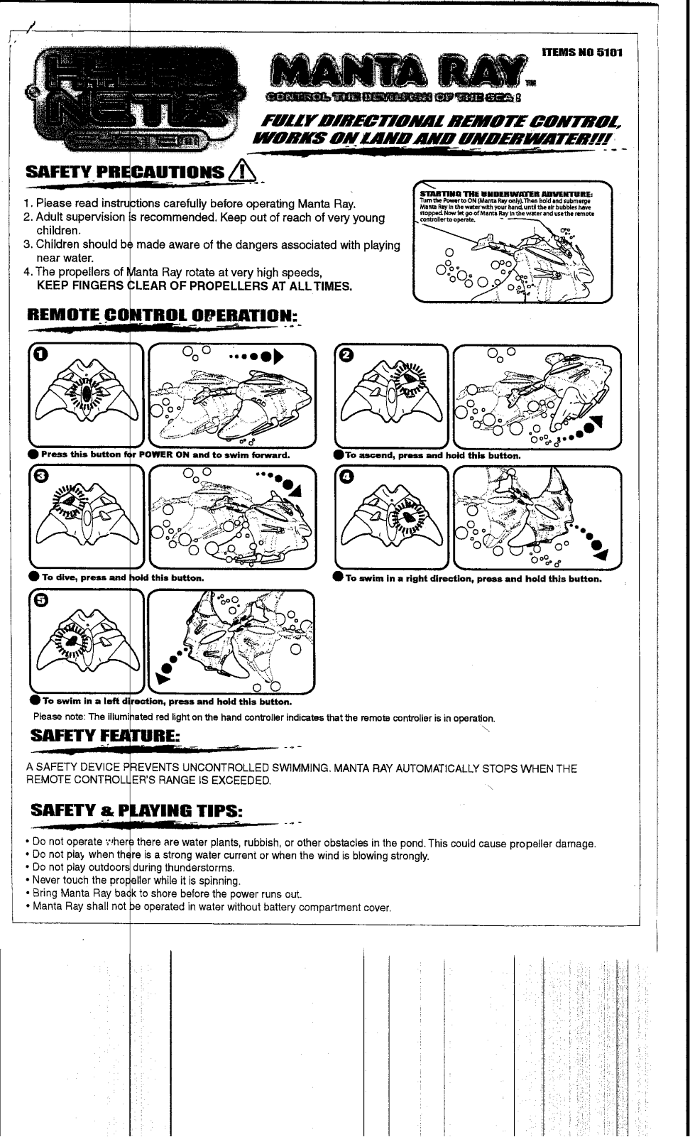 WowWee Group 5101B Users Manual