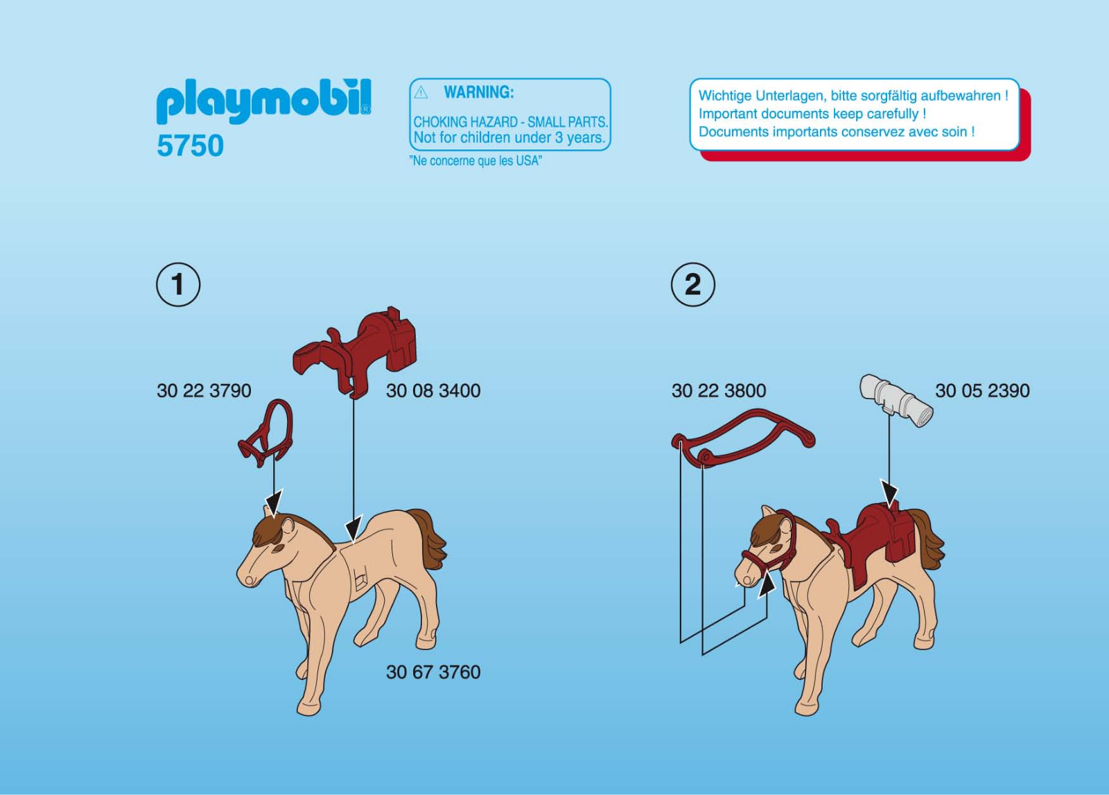 Playmobil 5750 Instructions