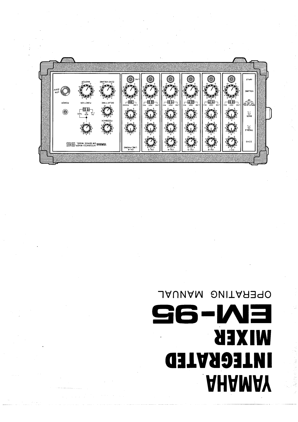 Yamaha Audio EM-95 User Manual
