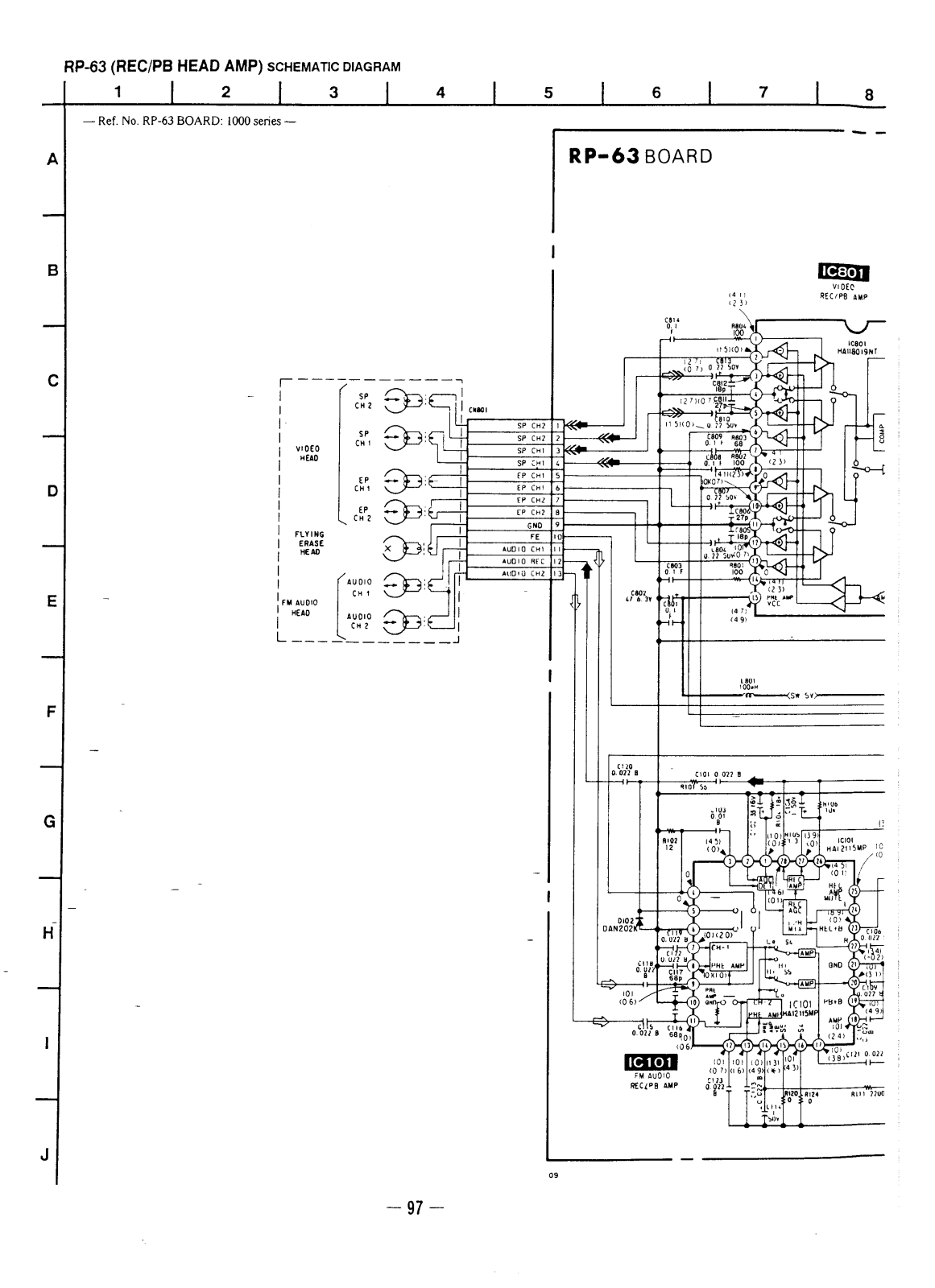 Sony SLV-715 Schematic