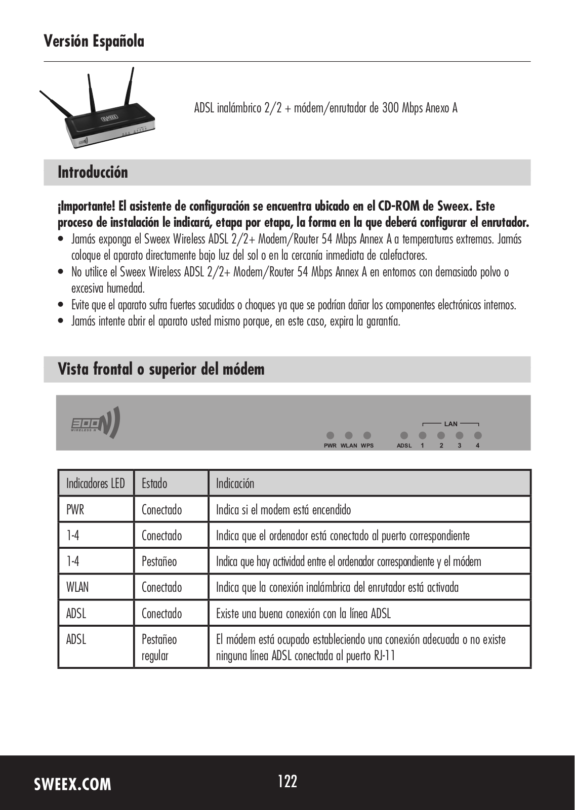 Sweex MO300 QUICK START GUIDE