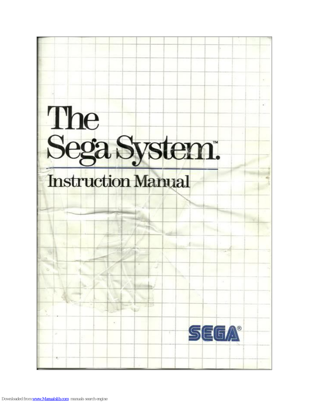 Sega Master System I Instruction Manual