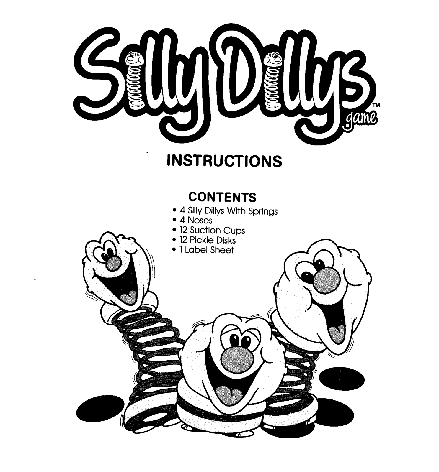 Hasbro SILLY DILLYS User Manual