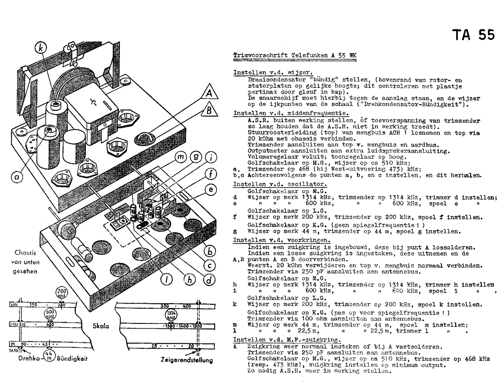 Telefunken 55-WK Schematic